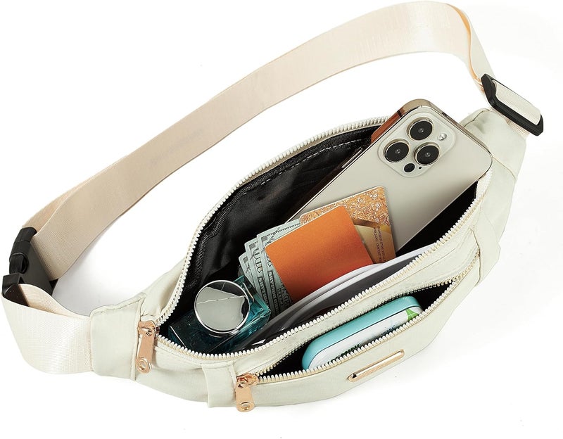 Dorras Fanny Pack Crossbody Bags for Women, Cross Body Purse Waist Pack for Running Sports Travel - Image 5